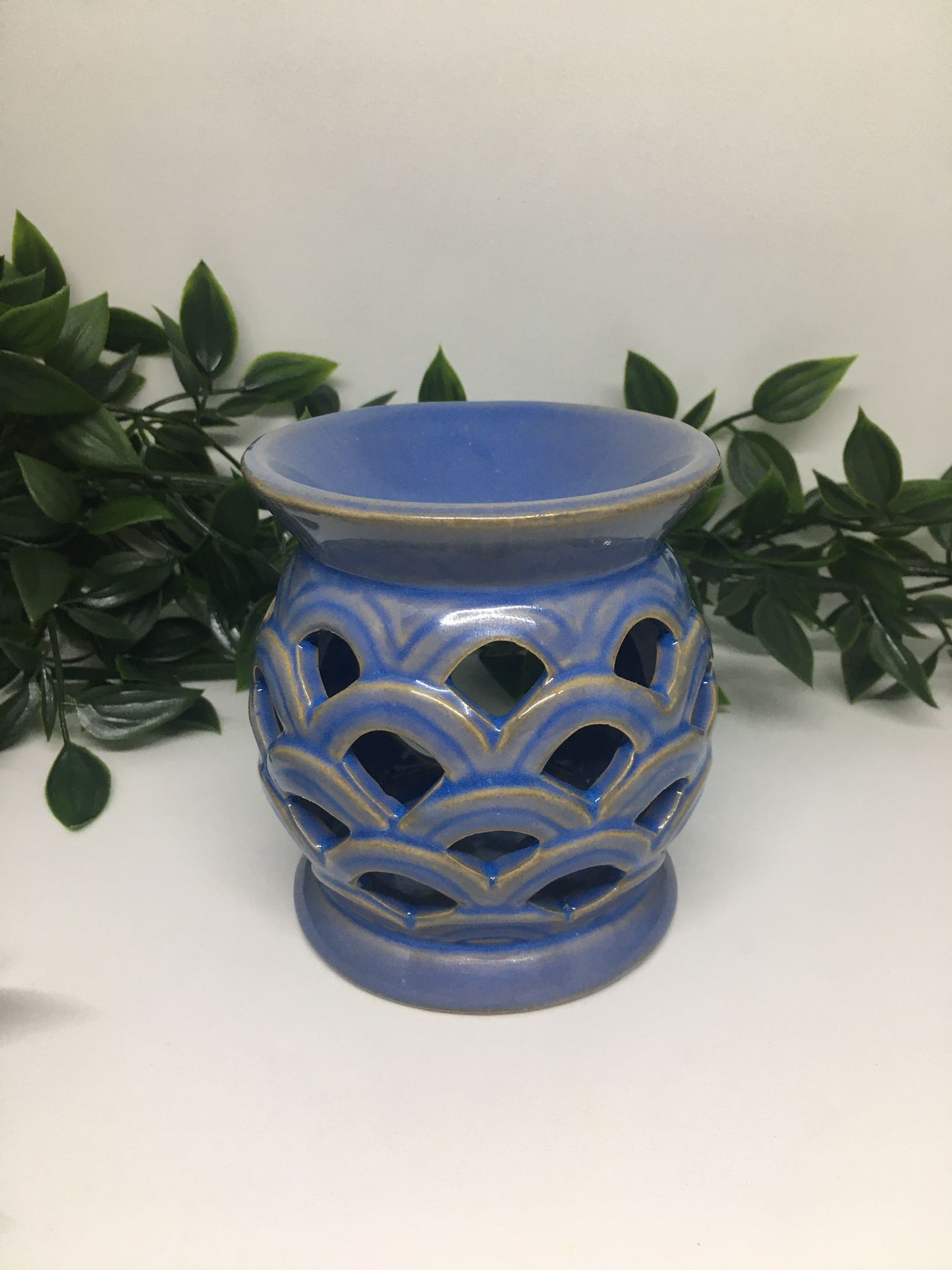Geurbrander met schubben - blauw