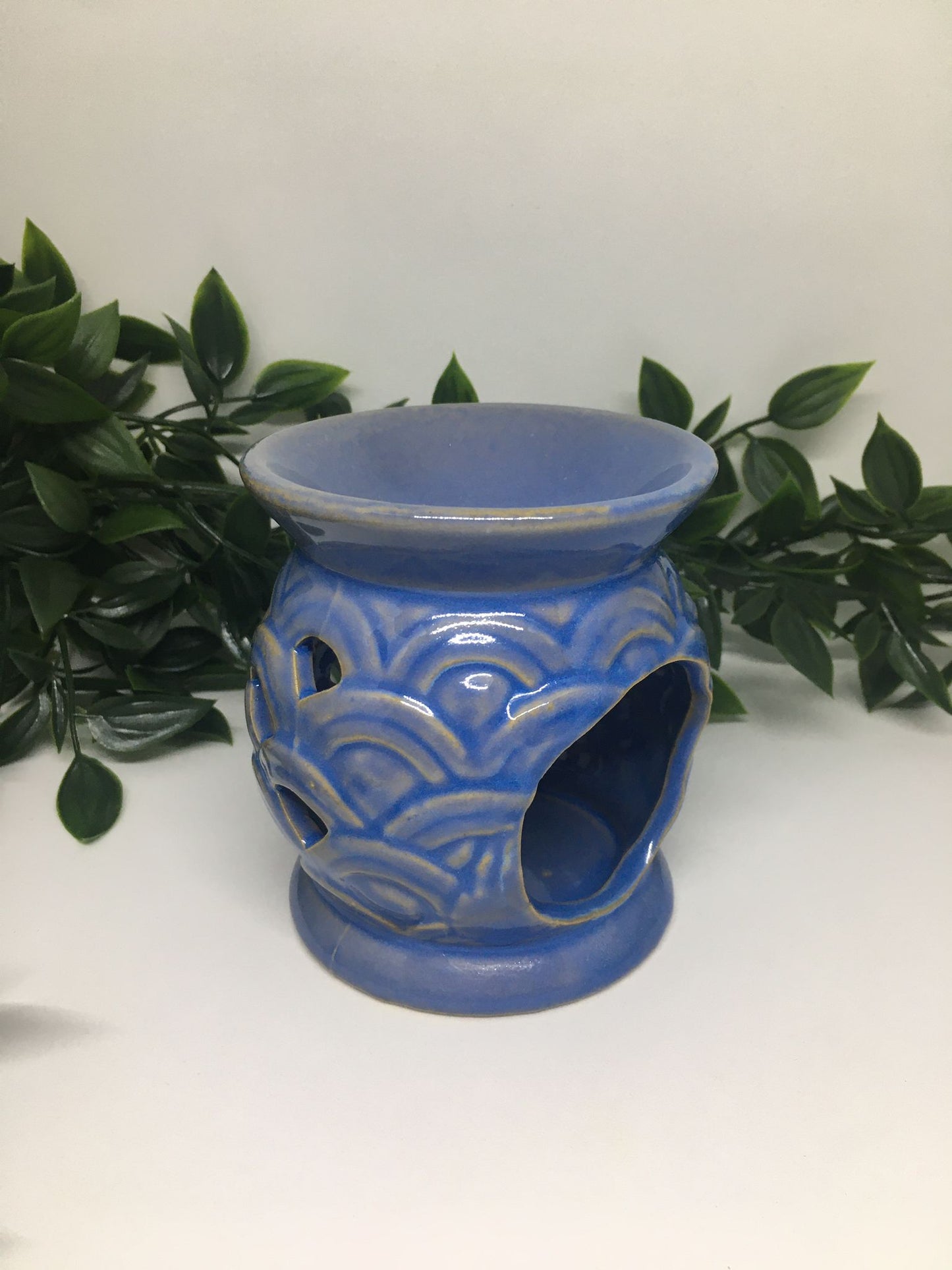 Geurbrander met schubben - blauw
